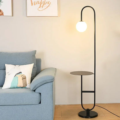 Funky Floor Lamp with Table | Modern Design Lighting