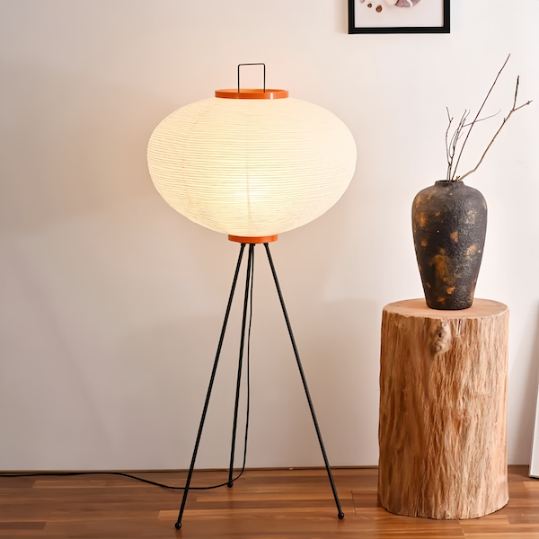 Japanese Noguchi Isamu Floor Lamp | Minimalistic Design