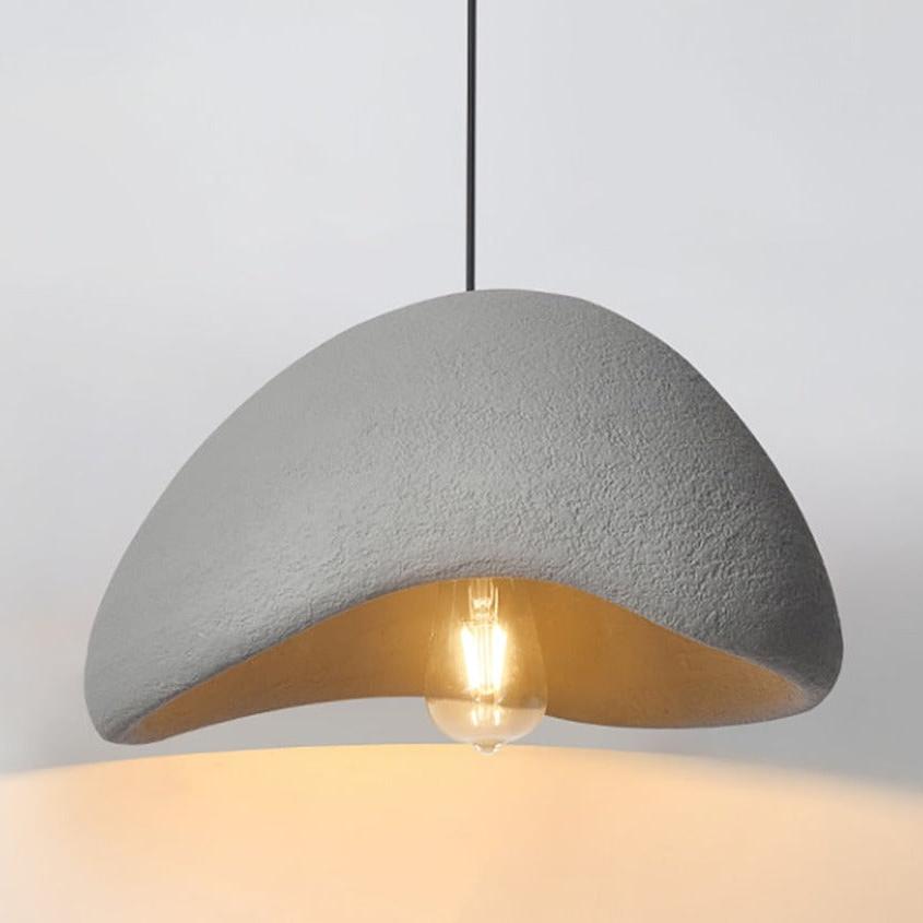 Japanese Wabi-Sabi Chandelier | Zen Stone Pendant Light