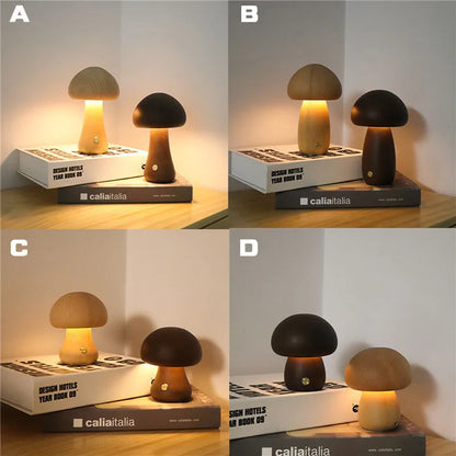 Cute Mushroom Night Light | Whimsical Bedroom Décor