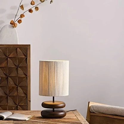 Japanese Style Wood Table Lamp | Embrace Serene Illumination