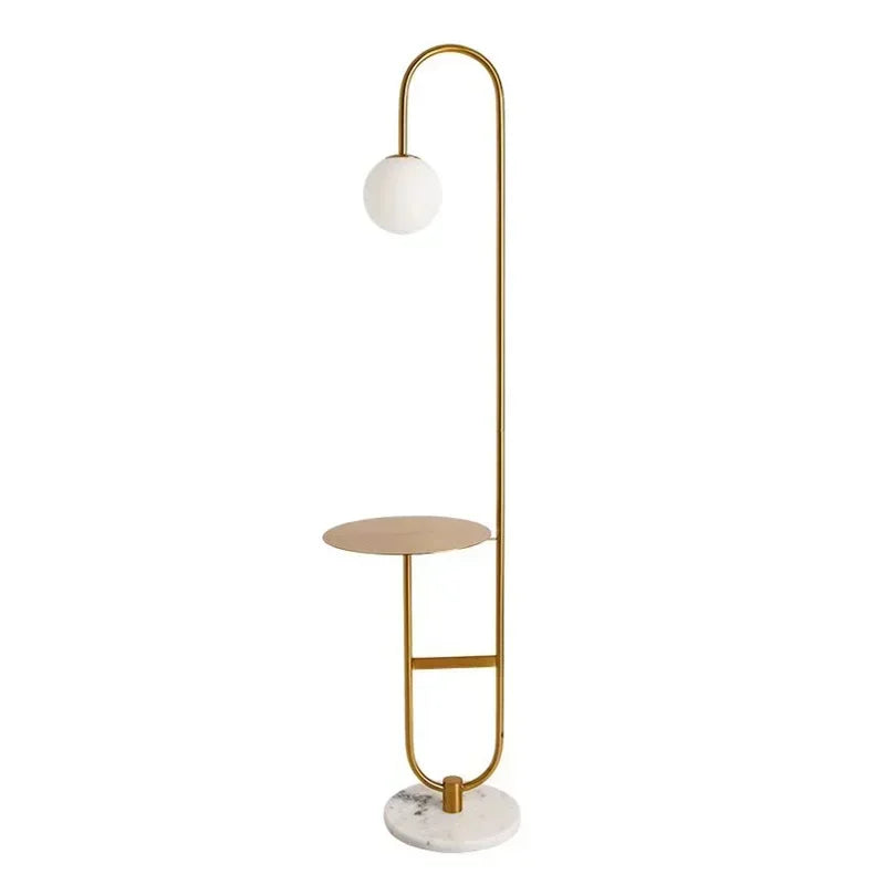 Funky Floor Lamp with Table | Modern Design Lighting