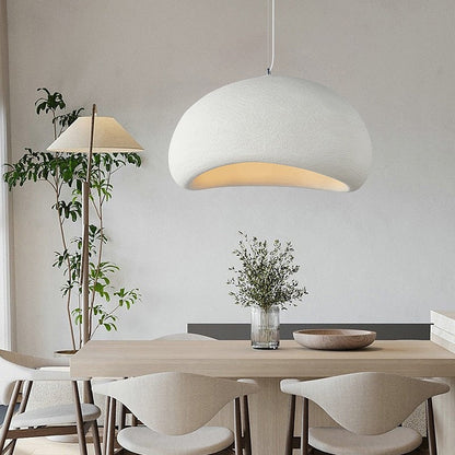 Japanese Wabi-Sabi Chandelier | Zen Stone Pendant Light